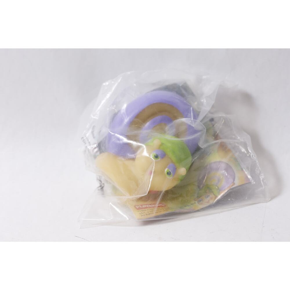 1988 Playskool GLO Friends Glo Snail Finger Puppet by Wendy's ~ 260507-WH 651